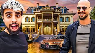 Andrew Tate House Tour , $100 Million Car Collection and House !!!