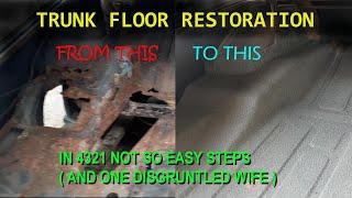 Trunk Floor Restoration