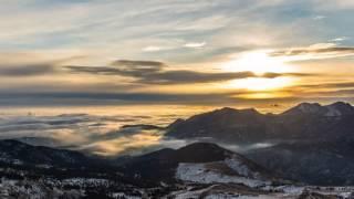 Timelapse of Sunrise on Sugarloaf Mountain - 4K