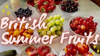 British Summer Fruits | Juicy Seasonal Fruits