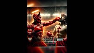 Jesus vs Devil #jesus #edit #short #jesuschris #satan #viral #god