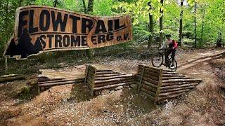 DER BESTE Flowtrail in Deutschland ⭐️ 1A MTB Sprünge & Anliegerkurven ‍️ Flowtrail Stromberg 2023