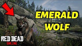 Legendary Emerald Wolf In Red Dead Online