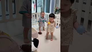 哥哥情绪超稳定的 #人类幼崽可爱瞬间 #人类幼崽的笑容有多治愈