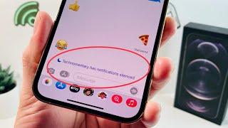 Notifications Silenced Message iPhone / iPad iOS 15 (FIXED)