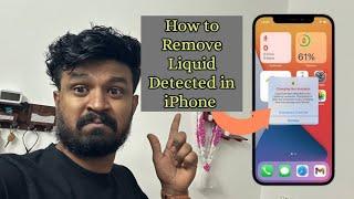 #iphoneliquiddetected #chargingnotavilable How to Remove liquid detection iPhone | How to dry iphone