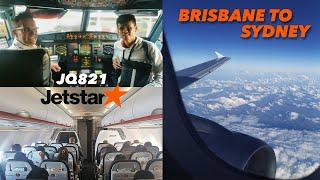 Flying From Brisbane to Sydney With Jetstar Australia A320-200 | JQ821