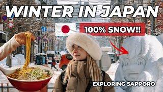 HOKKAIDO JAPAN TRAVEL GUIDE PART 1 - 24 HOURS IN SAPPORO!