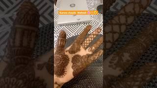 Karwa chauth Mehndi Design 🫶#karwachauthmehndi