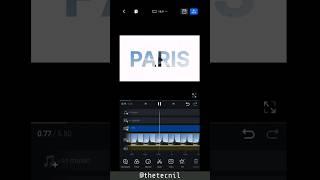 Add Video Inside TEXT - VN Video Editor | Tutorial #shorts