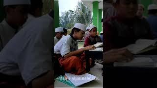 Suasana Menghafal Santri Daarul Qur'an Al Jannah