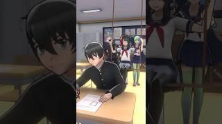 If Ayano and Senpai are in the Same Class (Yandere Simulator) #shorts