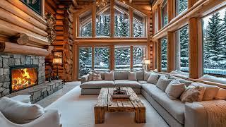 Winter Wonderland: Fireplace & Snow Sounds for New Year Meditation