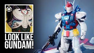 MAKE YOUR TITAN LOOK LIKE GUNDAM! - Destiny 2 The Final Shape