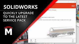 How to Quickly Update SOLIDWORKS to a Newer Service Pack