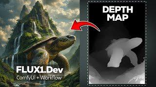 Flux Controlnet Depth Map Installation in ComfyUi Made EASY in 2024!