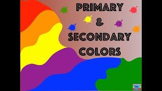 #Colors Primary & Secondary Colors