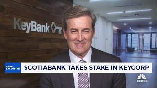 KeyCorp CEO on Scotiabank stake: Gives us a lot of strategic latitude