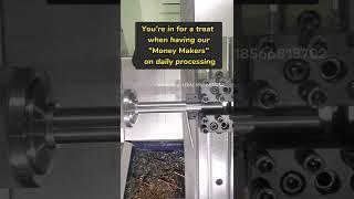 How to process the S.S workpiece by Smartlathe efficient  CNC model SL-46