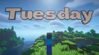 I Beat Minecraft on Tuesday