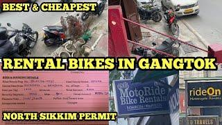 RENTAL BIKES IN GANGTOK | Best & Cheapest Rental Bikes in GANGTOK | NORTH SIKKIM PERMIT COST