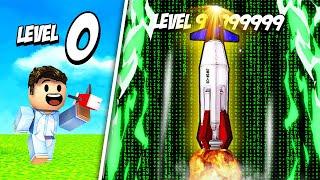 MAX LEVEL ROCKET EVOLUTION UNLOCKED? // Roblox Blast Off