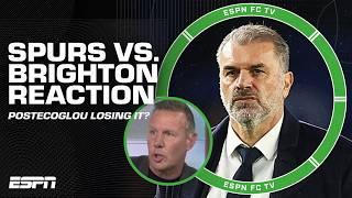 NOT SURPRISING  REACTION to Spurs' loss vs. Brighton  'Getting repetitive!' - Craig | ESPN FC