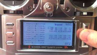 Spektrum DX 18: BVM EVF CC 160HV Throttle Setup