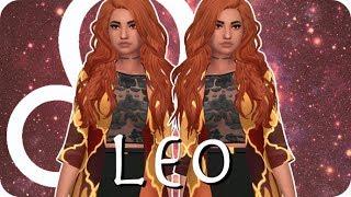 ZODIAC SIGNS - LEO ️ | Sims 4 Create A Sim