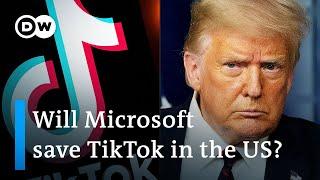 Why does Trump want to ban China's TikTok app in the US? | DW News