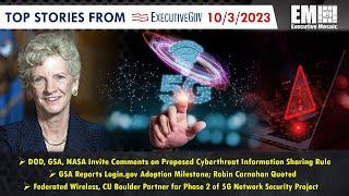 Executive Mosaic Video: Top Stories from GovCon Daily 10/3/2023