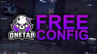 UPDATED ONETAP V4 HVH CONFIG | FREE DOWNLOAD BEST AA