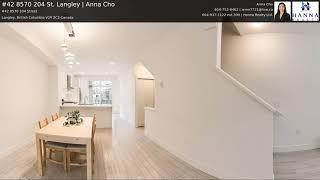 #42 8570 204 St. Langley | Anna Cho