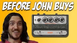 John Frusciante should buy this pedal.... Warm Audio WA-C1 Warm Chorus Vibrato - BEFORE YOU BUY!