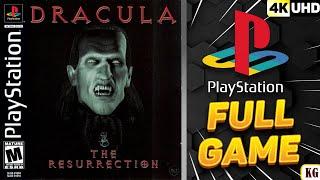 Dracula: Resurrection | PS1 | 4K60ᶠᵖˢ UHD | Longplay Walkthrough Playthrough Full Movie Game