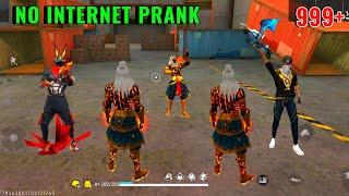 No Internet Prank | Diwali Ring Bundle | 999+ Prank in Lone Wolf | Garena Free Fire | Y GAMING