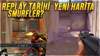 YENİ HARİTADAN YENİ GÖRÜNTÜLER! REPLAY TARİHİ ve SMURFLER İLE MÜCADELE! VALORANT