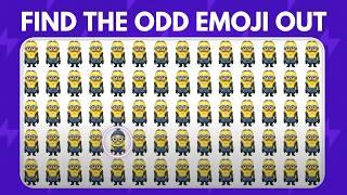 Find the ODD One Out | Emoji Quiz | Easy, Medium, Hard #5