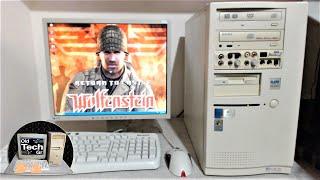 Plato pc Intel Pentium IV Willemitte Socket 423 start Windows XP Pro in the Year 2024 - Short Video