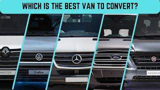 Comparing the best large vans | SPRINTER v CRAFTER v TRANSIT v BOXER v MASTER