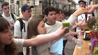 Activity with Ulpan-Or at the Shuk