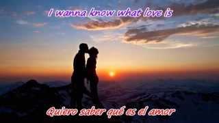 Foreigner ~~ I Want To Know What Love Is ~~ Contiene Subtítulos en Inglés y Español