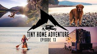 Tiny Home Adventure S3:E13 - MOBILE WIFI INSTALL, STUART LAKE HIKE, SURFING RUBY BEACH, & MORE!