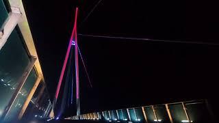 Anaklia pedestrian bridge lite show 09-09-2018