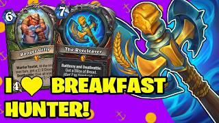 Ryecleaver Hunter is EGGcellent! Perils in Paradise Hearthstone Hunter Deck