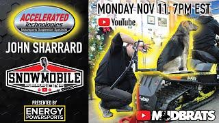 ACCELERATED TECHNOLOGIES - John Sharrard BACK by POPULAR Demand | Snowmobile Sessions