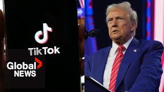 Trump asks Supreme Court to delay law that could ban TikTok until he can intervene