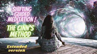 CINN's Method Shifting Guided Meditation  Extended version️ Black Screen