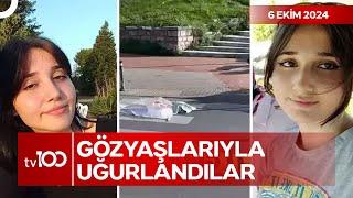 Canice Öldürülen Kızların Cenazesinde Yürek Yakan Feryatlar | tv100 Haber