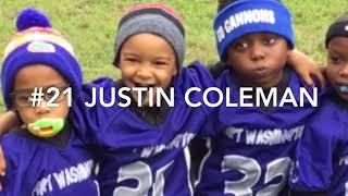 Justin Coleman 4U Flag Football Highlights